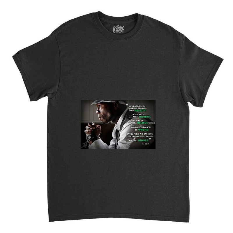 Get Rich Or Die Tryin' Classic T-shirt | Artistshot