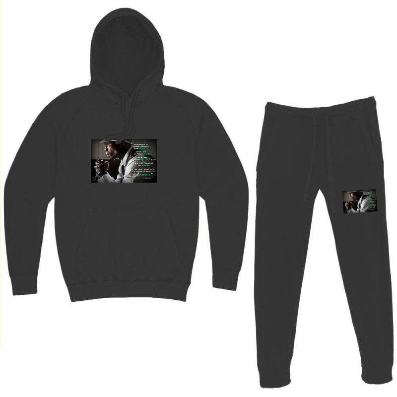 Get Rich Or Die Tryin' Hoodie & Jogger Set | Artistshot