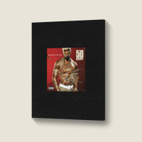 Get Rich Or Die Tryin' Portrait Canvas Print | Artistshot