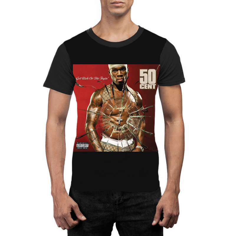 Get Rich Or Die Tryin' Graphic T-shirt | Artistshot