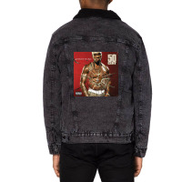 Get Rich Or Die Tryin' Unisex Sherpa-lined Denim Jacket | Artistshot