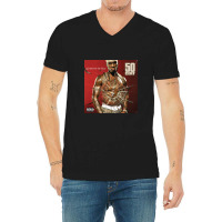 Get Rich Or Die Tryin' V-neck Tee | Artistshot