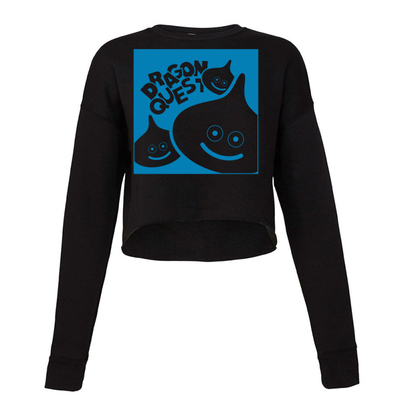 Dragon Quest Slime Cropped Sweater by JohnLoechler | Artistshot