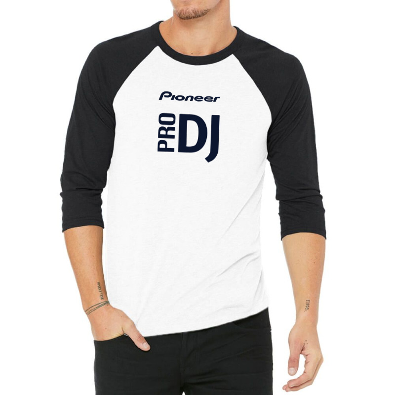 Captivating Pioneer Pro Dj Blue Old 3/4 Sleeve Shirt by Bieniso | Artistshot