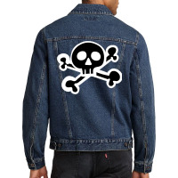 Goth Skull Halloween Boo Pumpkin Magic Men Denim Jacket | Artistshot