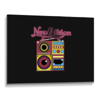 New Rock Cool It Now Edition Gift Fan Metal Print Horizontal | Artistshot