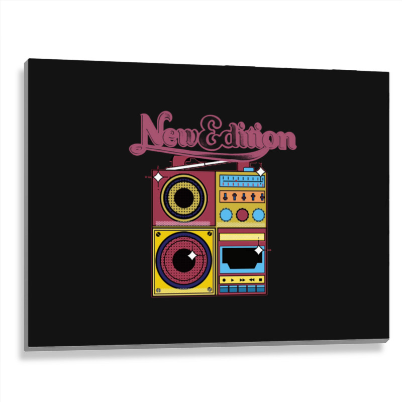 New Rock Cool It Now Edition Gift Fan Metal Print Horizontal | Artistshot