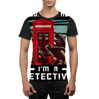 I Don't Stalk Retro Telephone Booth Investigator Detective T Shirt Graphic T-shirt | Artistshot