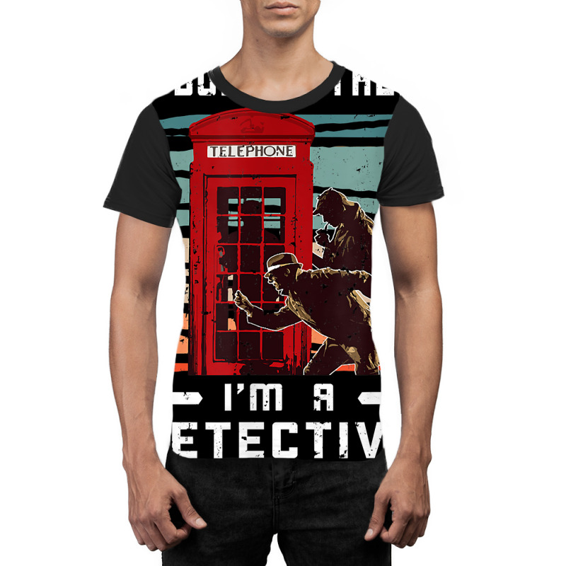 I Don't Stalk Retro Telephone Booth Investigator Detective T Shirt Graphic T-shirt by latodorjnb | Artistshot