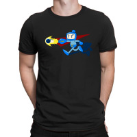 The Blue Bomber Man T-shirt | Artistshot