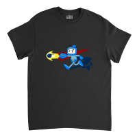 The Blue Bomber Man Classic T-shirt | Artistshot