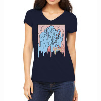 Locket Drip Women's V-neck T-shirt | Artistshot