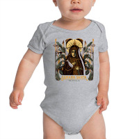 Illustration Of The Virgin Holy Week In Seville T Shirt Baby Bodysuit | Artistshot