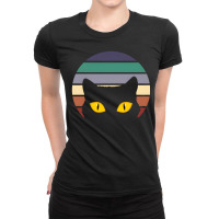 Artistshot Trending Cat Angry Animals Cat Lover Cats Cute Funny Kitty Ladies Fitted T-shirt | Artistshot