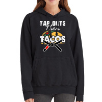 Tap Outs Then Tacos Funny Brazilian Bjj Jiu Jitsu Lover Vintage Hoodie | Artistshot