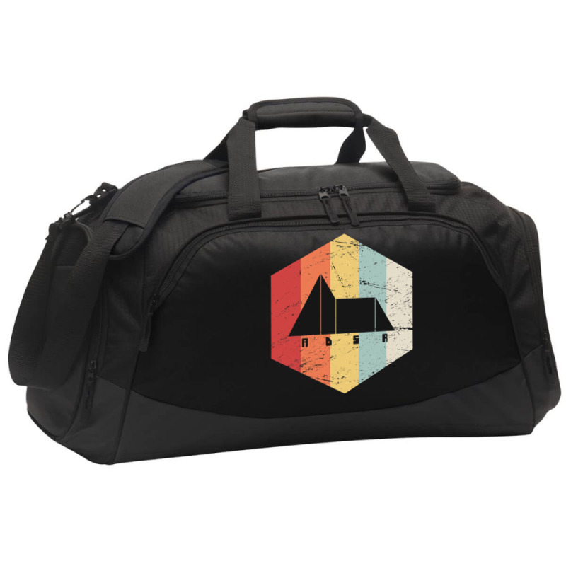 Retro Synthesizer Adsr Active Duffel | Artistshot