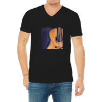 Strings To My Guitar V-neck Tee | Artistshot