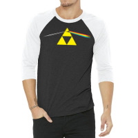 The Dark Side Of The Triforce 3/4 Sleeve Shirt | Artistshot