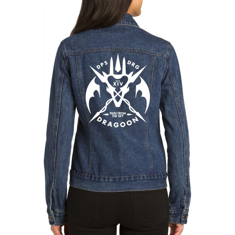 Dragoon Essential Ladies Denim Jacket by Jovanka Tees | Artistshot