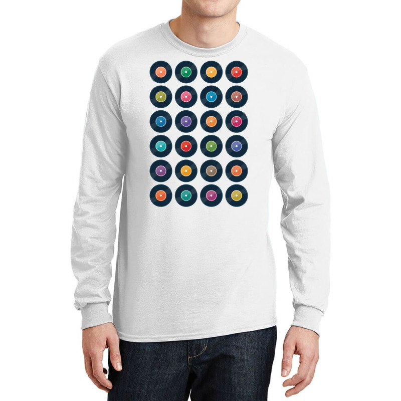 Vinyl Record Collection Long Sleeve Shirts | Artistshot