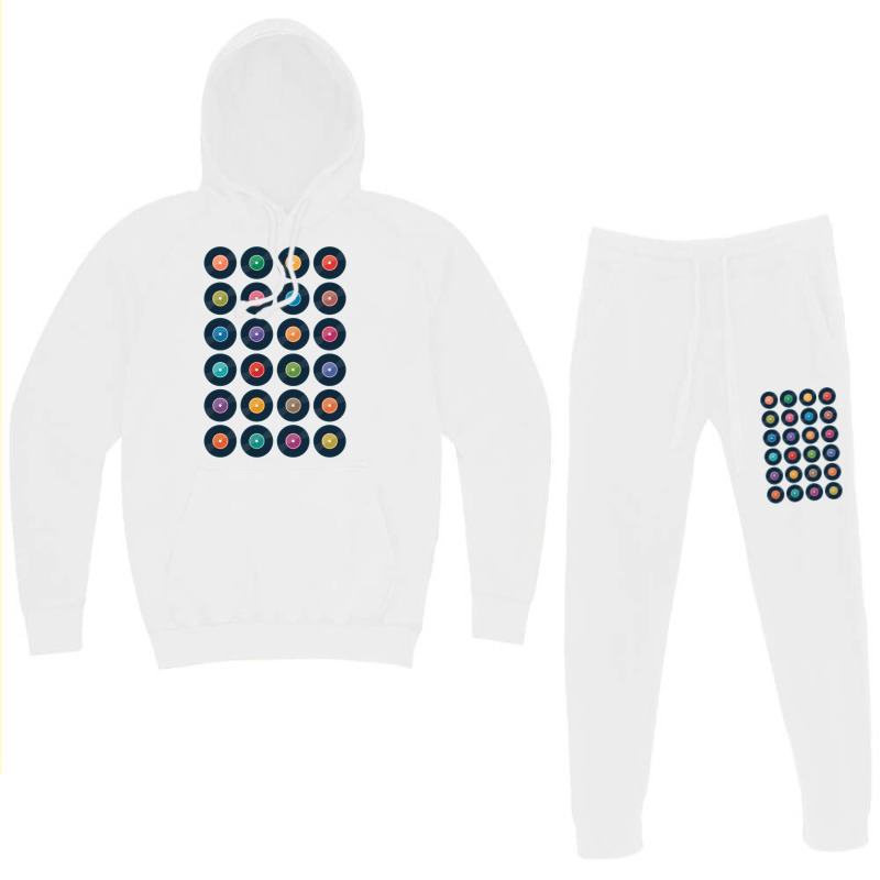 Vinyl Record Collection Hoodie & Jogger Set | Artistshot