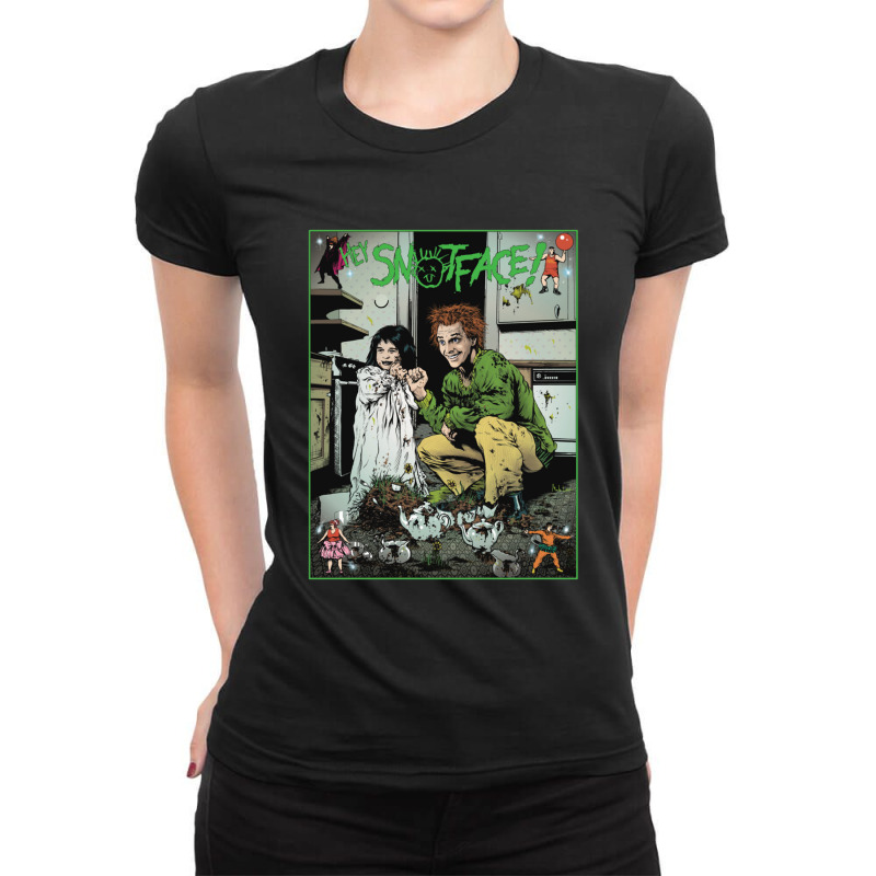 Reveal The Secret Drop Dead Fred Gifts For Music Fan Ladies Fitted T-Shirt by vaijancaxixi | Artistshot