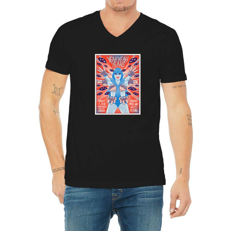 Music Festival Canada V-Neck Tee by TannerStagno | Artistshot