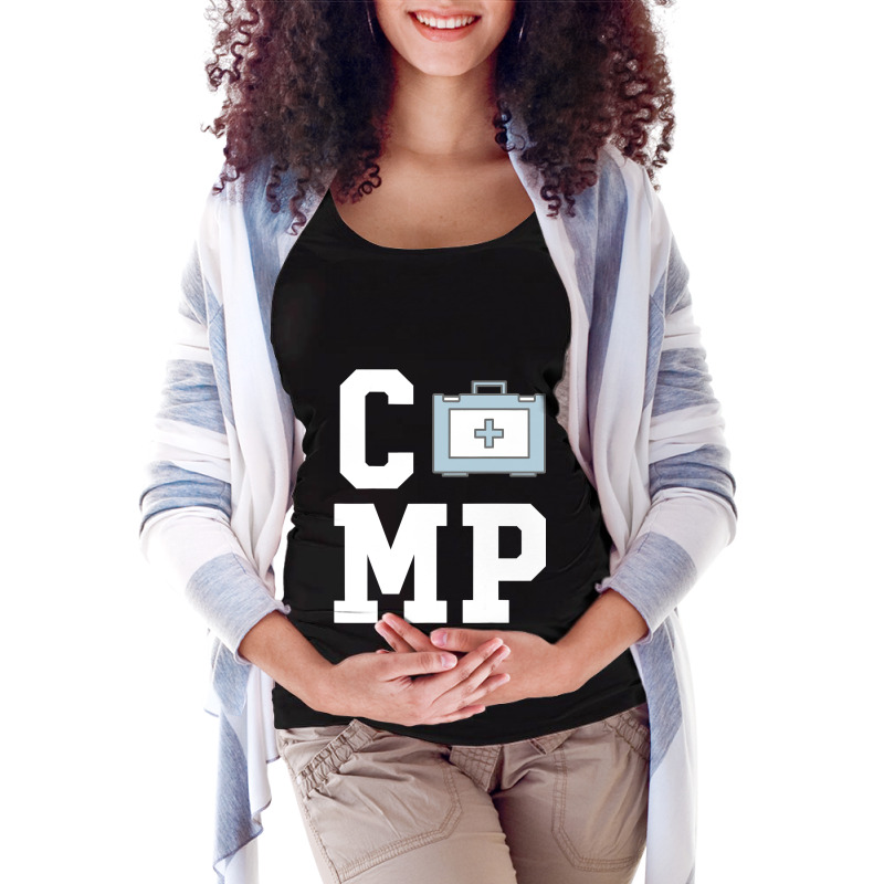 Camp First Aid Kit  Camping Maternity Scoop Neck T-shirt by KimberleeWilson786 | Artistshot