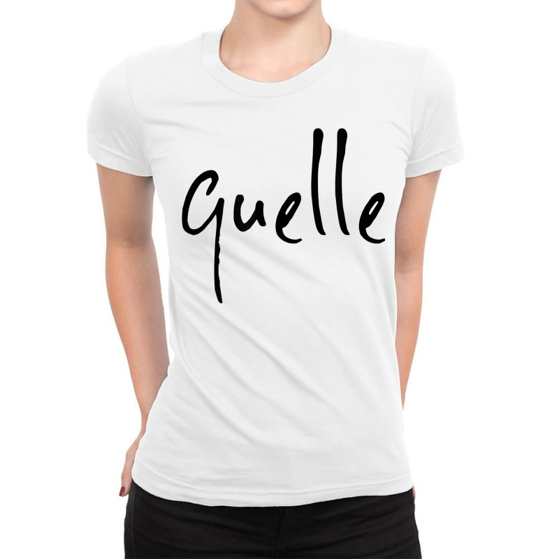 Quelle French Language France Belgium Canada Ontario Lovers T Shirt Ladies Fitted T-Shirt by mal1o2poncio | Artistshot