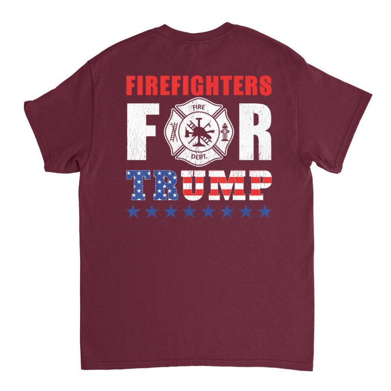 Firefighters For Trump Classic T-shirt | Artistshot