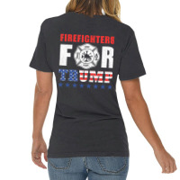 Firefighters For Trump Vintage T-shirt | Artistshot