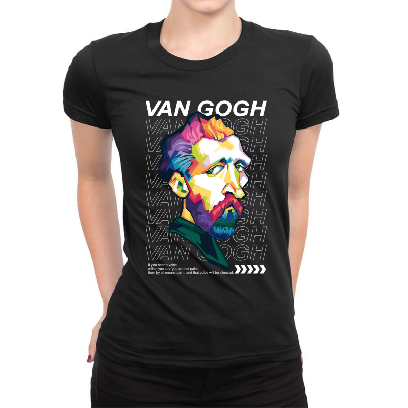 Van Gogh Quotes Ladies Fitted T-Shirt by SPLCHR | Artistshot