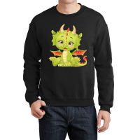 Sugar Cute Baby Dragon Green Dragon 1 Crewneck Sweatshirt | Artistshot