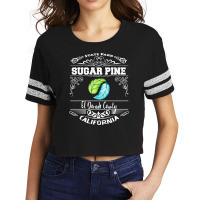 Sugar Pine State Park California Scorecard Crop Tee | Artistshot