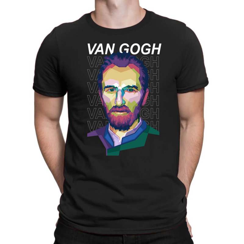 Van Gogh Pop Art Wpap T-shirt | Artistshot