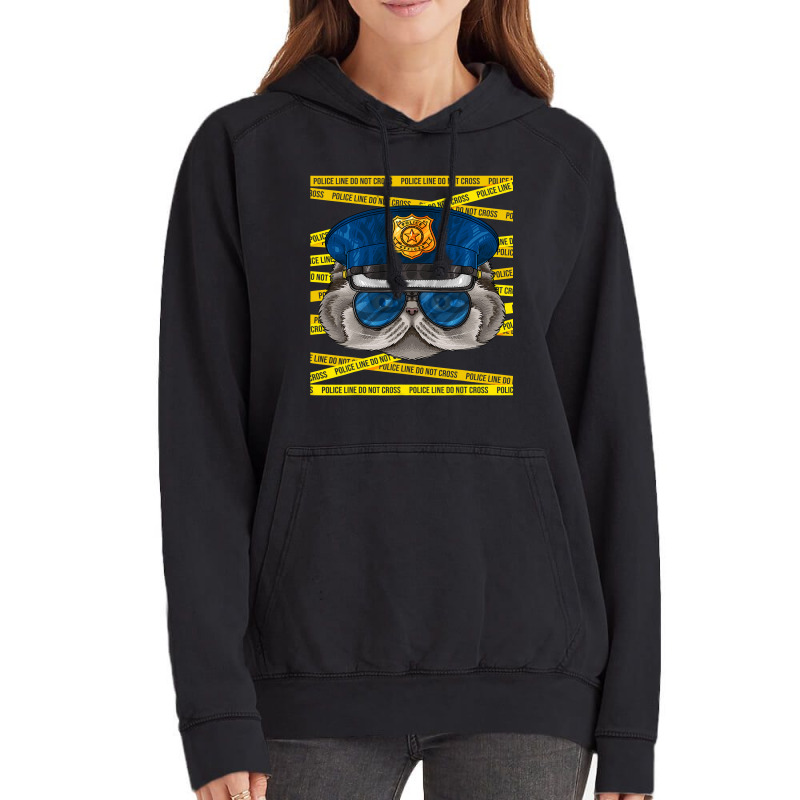 Persian Police Officer Policeman Funny Police Cat Vintage Hoodie | Artistshot