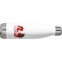 Phoenix Dragon Heart Lover Stainless Steel Water Bottle | Artistshot