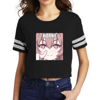 Horny Type Of Clothes 1 Scorecard Crop Tee | Artistshot