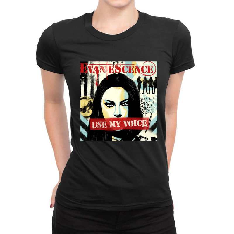 People Call Me Amy Lee Evanescence Retro Vintage 12 Ladies Fitted T-Shirt by DevynGiorgio | Artistshot