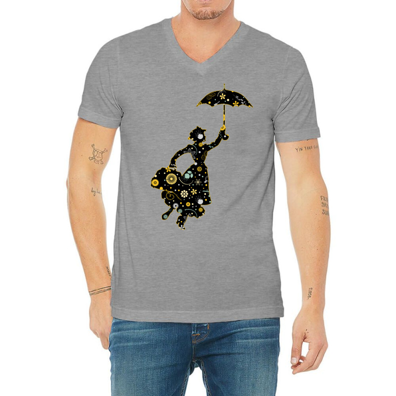 Mary Poppins V-neck Tee | Artistshot