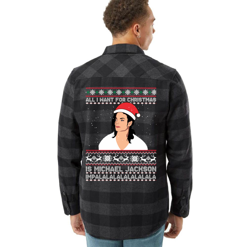 Michael Jackson Christmas Flannel Shirt | Artistshot