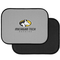 Michigan Tech Huskies Rear Car Mat | Artistshot