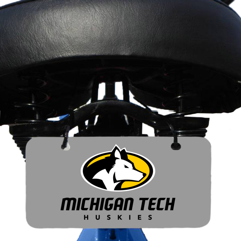 Michigan Tech Huskies Bicycle License Plate | Artistshot