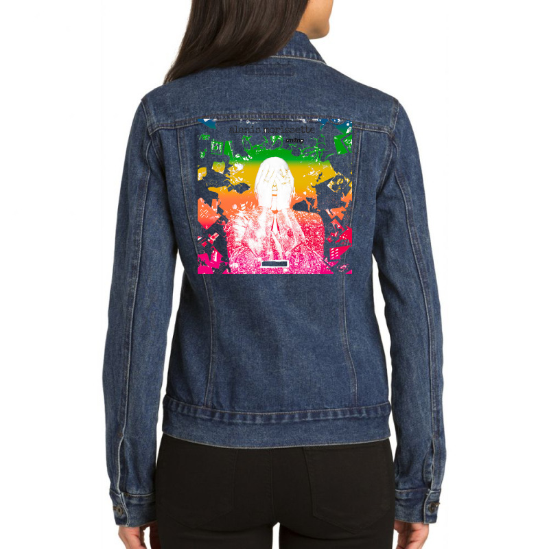 Alanis 3 Ladies Denim Jacket by desi riana | Artistshot