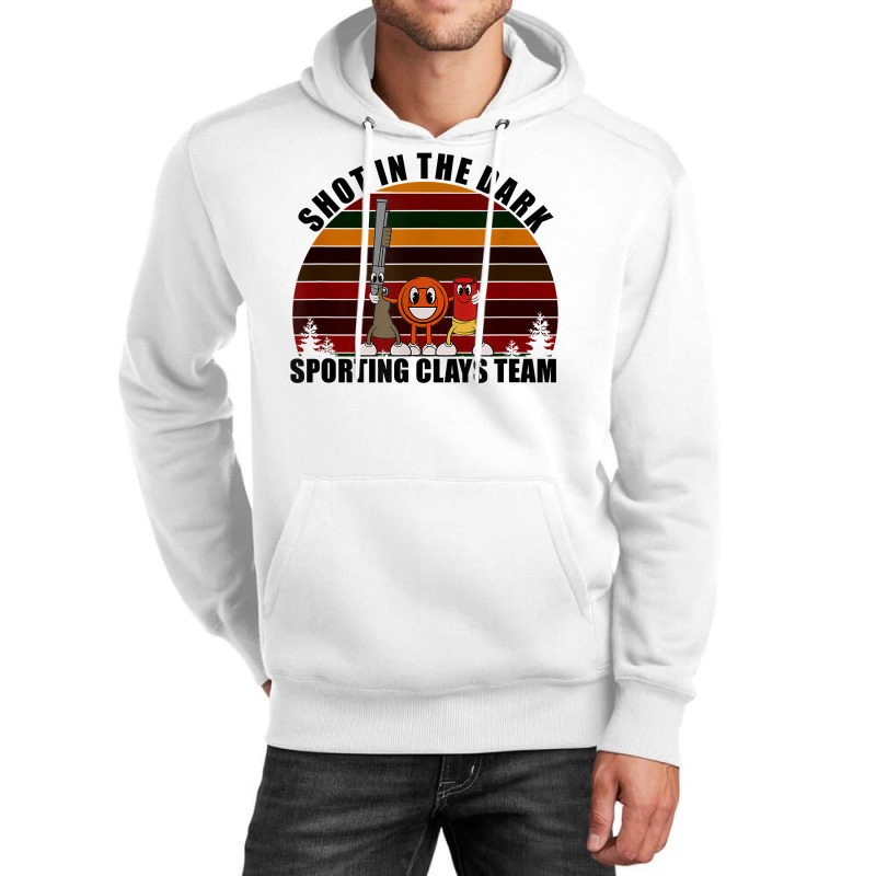 Clay Pigeon Clays Team Shot In The Dark Sporting Clays T Shirt Unisex Hoodie | Artistshot