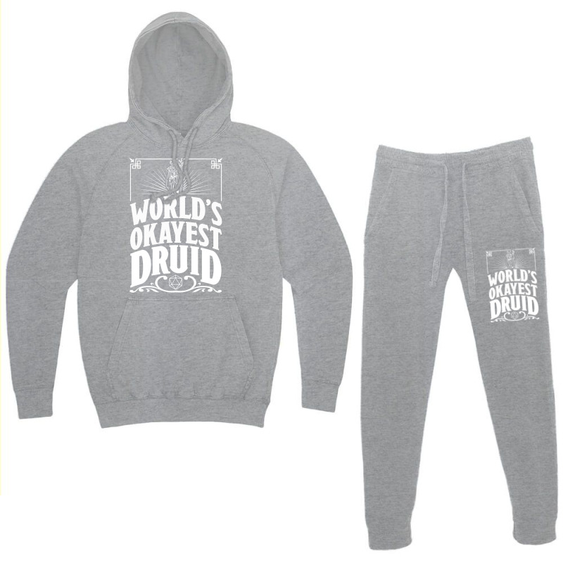 D&d Worlds Okayest Druid Hoodie & Jogger Set | Artistshot