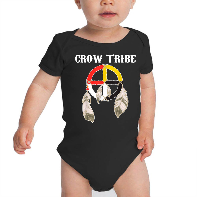 Crow Tribe Nation Absaroka Native Medicine Wheel T Shirt Baby Bodysuit by prix5d5gosson | Artistshot