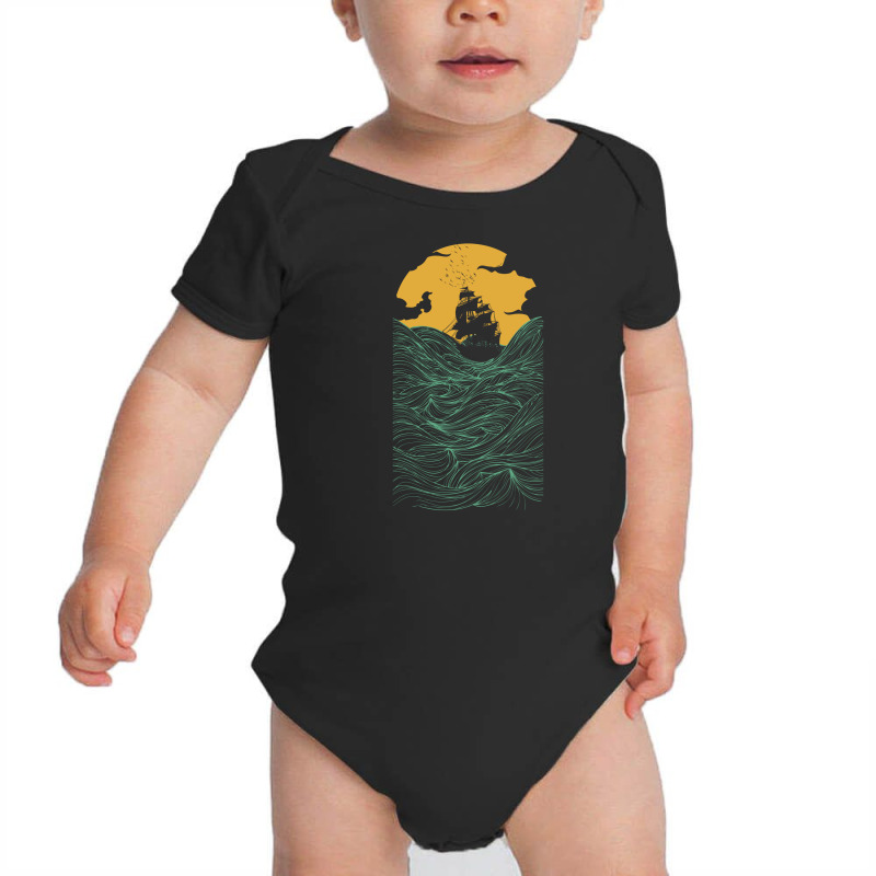 High Seas Baby Bodysuit by Sebasebi | Artistshot