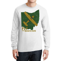 C 182 Over Ohio Vintage Design Long Sleeve Shirts | Artistshot