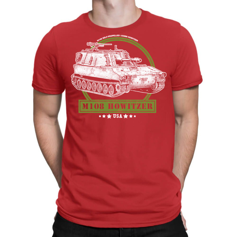 M108 Howitzer Spg T-Shirt by mentszerbyh | Artistshot